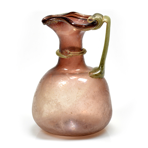 A Roman purple glass jug, ca. 4th century AD - Jongeling Numismatics