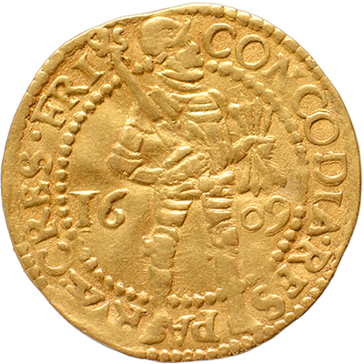 Gouden dukaat Friesland 1609