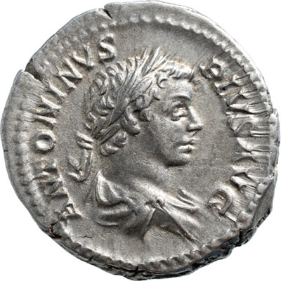 AR Denarius Caracalla (198-217)