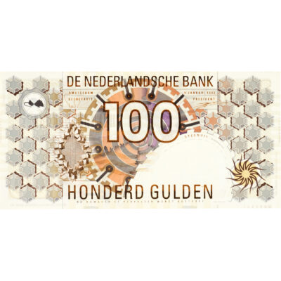 100 gulden 1992 Steenuil PMG 67 EPQ