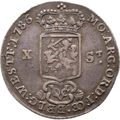 10 stuiver West-Friesland VOC 1786