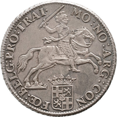 Zilveren rijder of dukaton Utrecht 1762