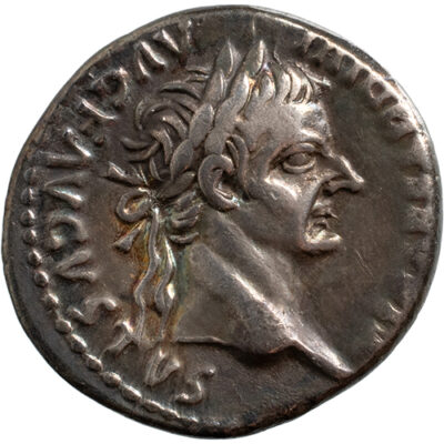 AR Denarius Tiberius (14-37)