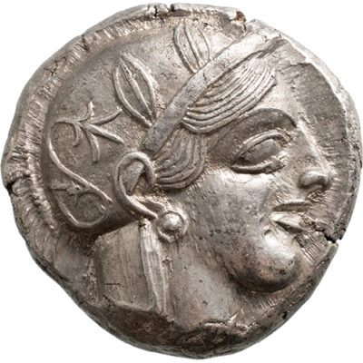 AR Tetradrachm Attica, Athens, 440-420 BC