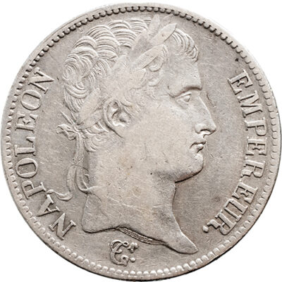 5 francs 1813U Napoleon I Pr-