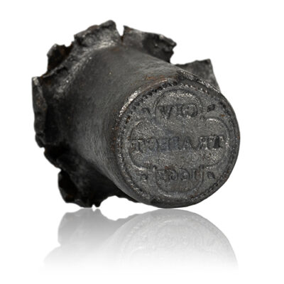 Stempel voorzijde duit stad Utrecht 1663