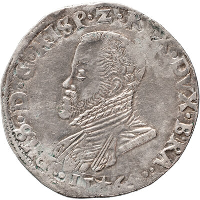 1/2 philipsdaalder Brabant, Maastricht 1564