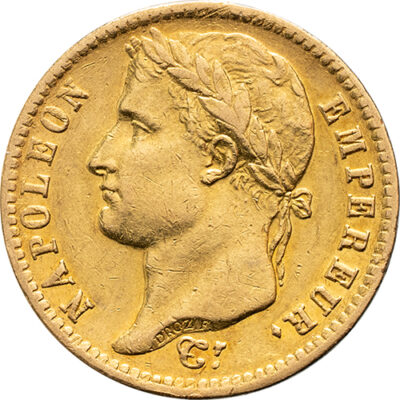 20 francs 1813U Napoleon I Pr-
