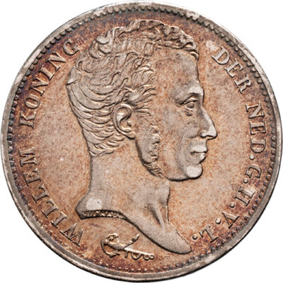 1 gulden 1823U Willem I Pr