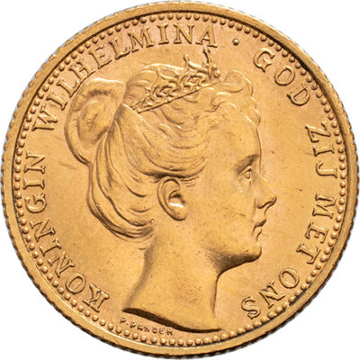 10 gulden goud 1898 Wilhelmina Pr