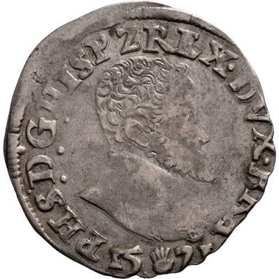 1/10 philipsdaalder Brabant, Antwerpen 1571